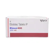 Etova 400 Mg Box/Carton showing the Front face.