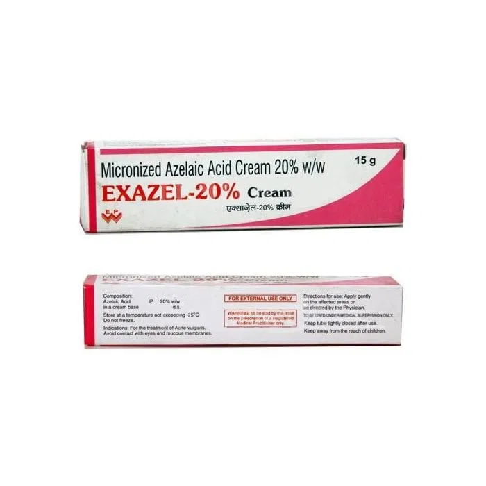 Exazel 20% Cream pack