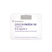 Exelon Patch 10 Box/Carton Front View