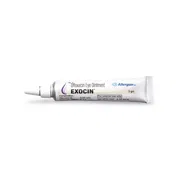 Exocin Ointment 5 ml Tube showing the Front face.
