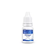 Extragat 3 ml Eye Drops Bottle showing the Front face.