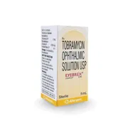 Eyebrex 0.3% 5 ml Box/Carton showing the Front face.