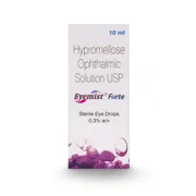 Eyemist Forte 10 ml Box/Carton showing the Front face.