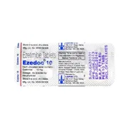 Ezedoc 10 Mg Blister Pack showing the Back face.