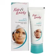 Fair and Lovely Anti Marks Fairness Cream 25 gm Box/Carton + Tube showing the Front face.