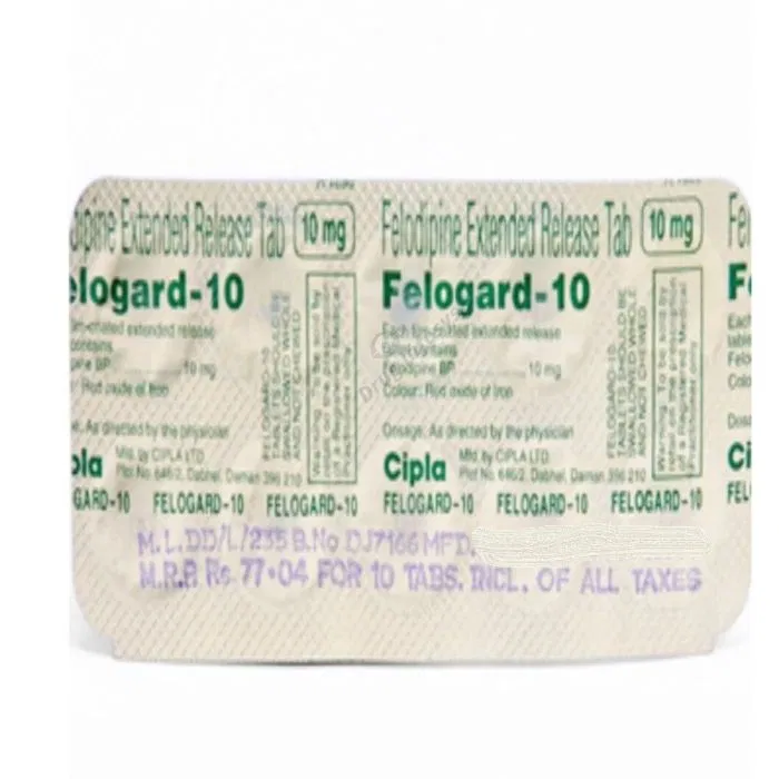 Felogard 10 mg Tablet ER pack