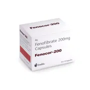 Fenocor 200 Capsule Box/Carton showing the Left face