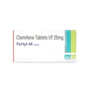 Fertyl-M Tablet Box/Carton Front View