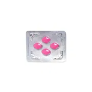 Filagra Pink 100 mg Blister Pack showing the Front face.