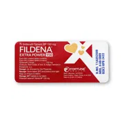 Fildena 150 mg Strip Front View
