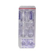 Fincar 5 Mg Strip showing the Front face.
