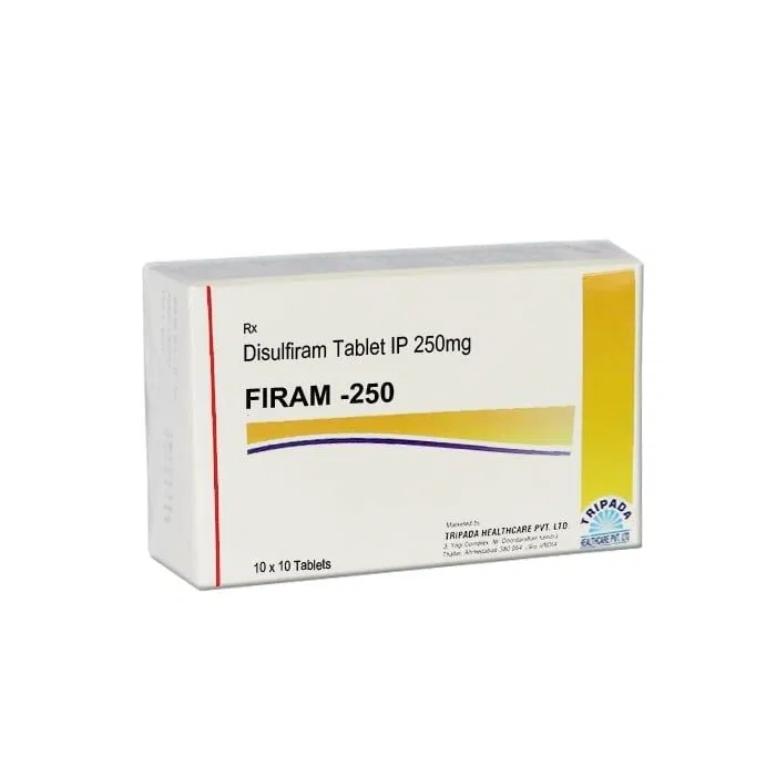 Firam 250 Mg Tablet Box/Carton showing the Front face.