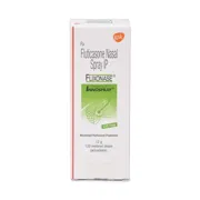 Flixonase Nasal Spray 50 Mcg Box/Carton showing the Front face.