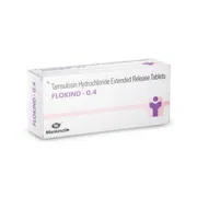 Flokind 0.4 Tablet ER Box/Carton showing the Front face.