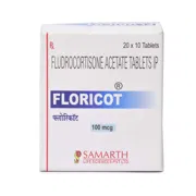 Floricot 0.1 Mg Box/Carton showing the Front face.