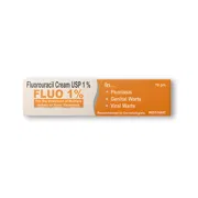 Fluo Cream Tube showing the Front face.
