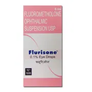 Flurisone 0.1% 5 ml Box/Carton showing the Front face.