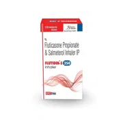 Flutidin S 25 Mcg-250 Mcg Inhaler Inhaler showing the Front face.