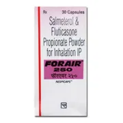 ForAir 250 Respicap Sachet showing the Front face.