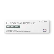 Fusys 150 Mg Tablet Box/Carton showing the Front face.