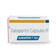 Gabantin 300 Mg Capsule Box/Carton showing the Front face.