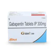 Gabapax 300 Tablet Box/Carton showing the Front face.