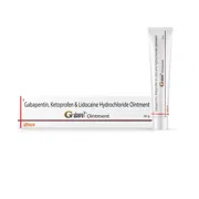Gabapax Ointment 30 Gm Tube showing the Front face.