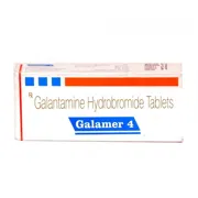Galamer 4 Mg Box/Carton showing the Front face.