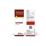 Gatikind 5 ml Box/Carton showing the Front/Back face.