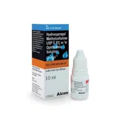 Genteal Eye Drop 0.3% 10 ml Box/Carton + Eye Drops Bottle showing the Front face.