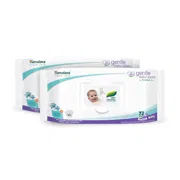Gentle Baby Wipes 72 pcs. Pack Sachet showing the Front face.