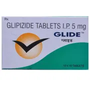 Glide Tablet Box/Carton showing the Front face.