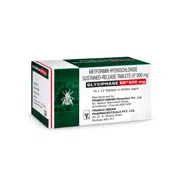 Glyciphage SR 500 Mg Tablet Box/Carton showing the Front face