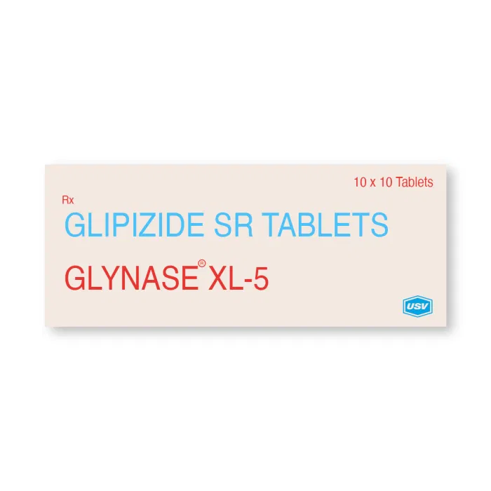 Glynase XL 5 mg Tablet pack