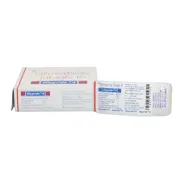 Glypride 4 Mg Box/Carton + Blister Pack showing the Front face.
