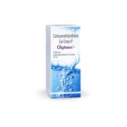 Glytears 10 ml Box/Carton showing the Front face.