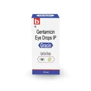 Gracin Eye Drop Box/Carton showing the Front face.
