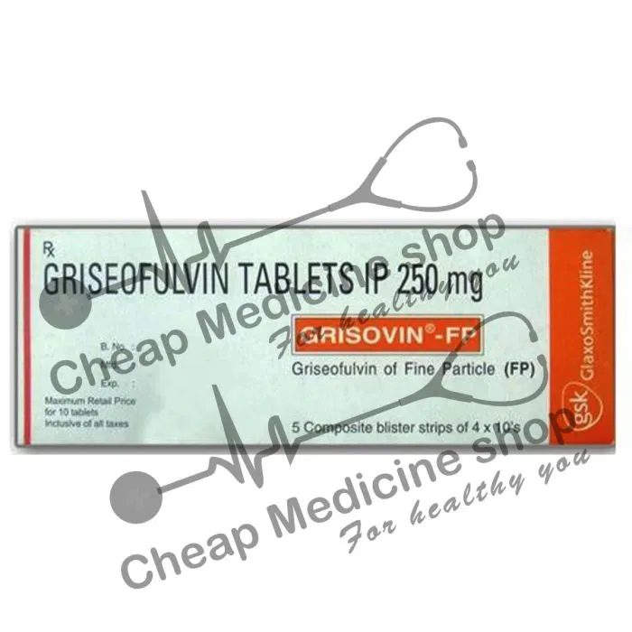 Grisovin-FP 500 mg Tablet pack