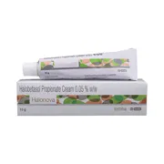 Halonova Cream Tube + Box/Carton showing the Front face.