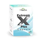 Hashmi Extream Plus Capsule Box/Carton showing the Front face.