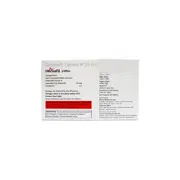 Hernafil Tablet Box/Carton showing the Back face.