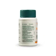 Himalaya AyurSlim Capsules Bottle showing the Back face.