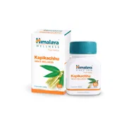 Himalaya Kapikachhu Box/Carton + Bottle showing the Front face.