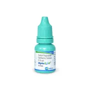 Hylosoft 10 ml Eye Drops Bottle showing the Front face.