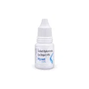 Hyvet 5 ml Eye Drops Bottle showing the Front face.