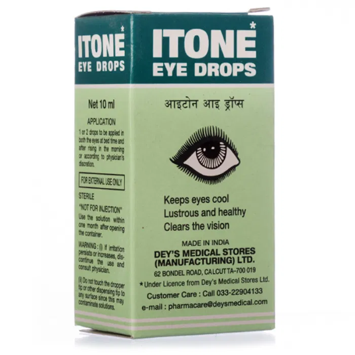 I Tone 10 ml Box/Carton showing the Front face.