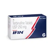 Ifin Tablet Box/Carton showing the Left face