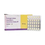 Imdur 60 Mg Box/Carton + Blister Pack showing the Front face.