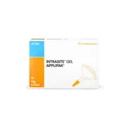 Intrasite 15 gm Box/Carton showing the Front face.