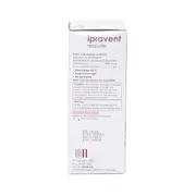 Ipravent Respules 2 ml Box/Carton showing the Back face.